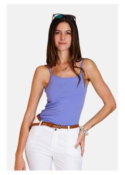 ASSUILI Top w kolorze niebieskim ze sklepu Limango Polska w kategorii Bluzki damskie - zdjęcie 174016861