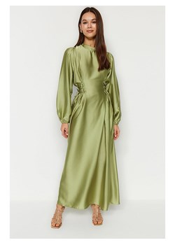 trendyol Sukienka w kolorze zielonym ze sklepu Limango Polska w kategorii Sukienki - zdjęcie 174017031