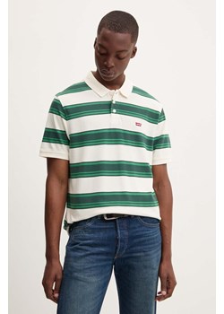 Levi&apos;s polo bawełniane gładki ze sklepu ANSWEAR.com w kategorii T-shirty męskie - zdjęcie 174018334