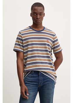 Levi&apos;s t-shirt bawełniany męski gładki ze sklepu ANSWEAR.com w kategorii T-shirty męskie - zdjęcie 174018352