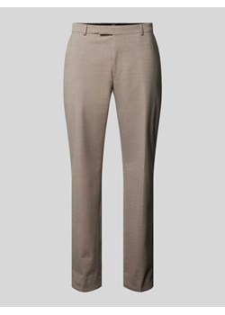Spodnie do garnituru o kroju slim fit z kieszeniami z tyłu ze sklepu Peek&Cloppenburg  w kategorii Spodnie męskie - zdjęcie 174019143