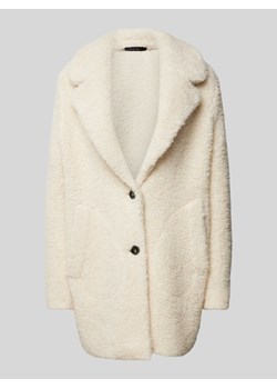 Płaszcz z futerkiem ze sklepu Peek&Cloppenburg  w kategorii Płaszcze damskie - zdjęcie 174019400
