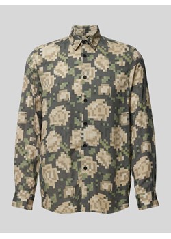Koszula casualowa z wykładanym kołnierzem model ‘RAMIS’ ze sklepu Peek&Cloppenburg  w kategorii Koszule męskie - zdjęcie 174019510