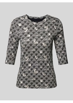 T-shirt z okrągłym dekoltem ze sklepu Peek&Cloppenburg  w kategorii Bluzki damskie - zdjęcie 174019534