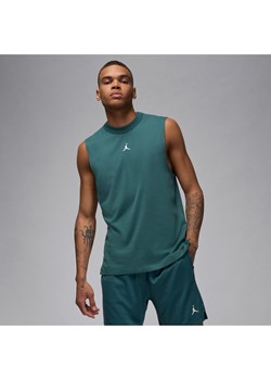 Męska koszulka bez rękawów Dri-FIT Jordan Sport - Zieleń ze sklepu Nike poland w kategorii T-shirty męskie - zdjęcie 174019610