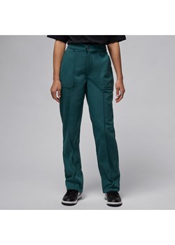 Damskie spodnie z tkaniny Jordan - Zieleń ze sklepu Nike poland w kategorii Spodnie damskie - zdjęcie 174019664