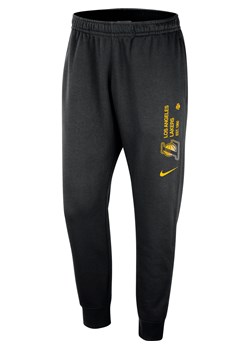 Joggery męskie Nike NBA Los Angeles Lakers Club Courtside - Czerń ze sklepu Nike poland w kategorii Spodnie męskie - zdjęcie 174019730