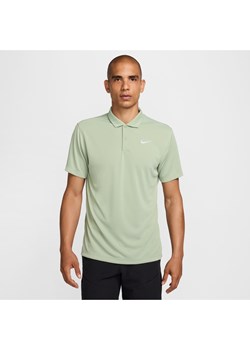 Męska koszulka polo do tenisa NikeCourt Dri-FIT - Zieleń ze sklepu Nike poland w kategorii T-shirty męskie - zdjęcie 174019752