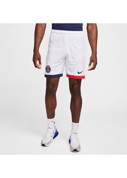 Męskie spodenki piłkarskie Nike Dri-FIT Paris Saint-Germain Stadium 2024/25 (wersja wyjazdowa) – replika - Biel ze sklepu Nike poland w kategorii Spodenki męskie - zdjęcie 174019794