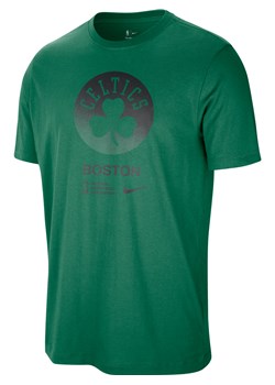 T-shirt męski Nike NBA Boston Celtics Courtside - Zieleń ze sklepu Nike poland w kategorii T-shirty męskie - zdjęcie 174019822