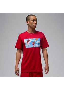T-shirt męski Jordan Flight Essentials - Czerwony ze sklepu Nike poland w kategorii T-shirty męskie - zdjęcie 174019861