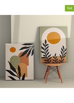 ABERTO DESIGN Druki (2 szt.) na płótnie ze sklepu Limango Polska w kategorii Obrazy - zdjęcie 174020920