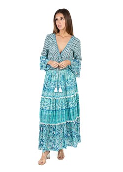 Isla Bonita by SIGRIS Sukienka w kolorze turkusowym ze sklepu Limango Polska w kategorii Sukienki - zdjęcie 174021074