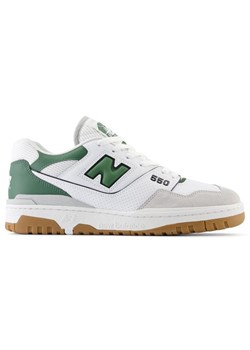 Buty New Balance unisex BB550ESB białe ze sklepu ButyModne.pl w kategorii Buty sportowe damskie - zdjęcie 174021223