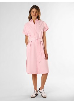 Polo Ralph Lauren Sukienka damska Kobiety Bawełna różowy jednolity ze sklepu vangraaf w kategorii Sukienki - zdjęcie 174022563