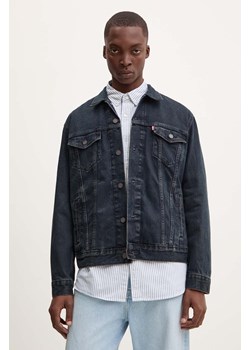 Levi&apos;s kurtka jeansowa męska kolor niebieski przejściowa ze sklepu ANSWEAR.com w kategorii Kurtki męskie - zdjęcie 174024481