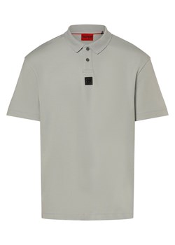 HUGO Męska koszulka polo - Deabono_D Mężczyźni Bawełna miętowy jednolity ze sklepu vangraaf w kategorii T-shirty męskie - zdjęcie 174025123