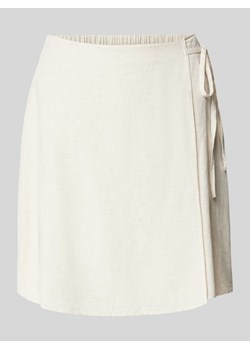 Spódnica kopertowa w jednolitym kolorze model ‘KAREN’ ze sklepu Peek&Cloppenburg  w kategorii Spódnice - zdjęcie 174026533