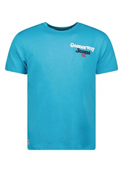 Geographical Norway Koszulka w kolorze turkusowym ze sklepu Limango Polska w kategorii T-shirty męskie - zdjęcie 174027871