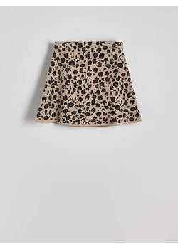 Reserved - Spódnica mini w zwierzęcy wzór - wielobarwny ze sklepu Reserved w kategorii Spódnice - zdjęcie 174032433