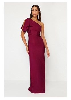 trendyol Sukienka w kolorze bordowym ze sklepu Limango Polska w kategorii Sukienki - zdjęcie 174033543
