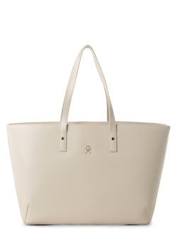 Tommy Hilfiger Damski shopper Kobiety Sztuczna skóra beżowy jednolity ze sklepu vangraaf w kategorii Torby Shopper bag - zdjęcie 174033883