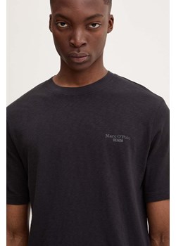Marc O&apos;Polo t-shirt bawełniany DENIM męski kolor czarny z nadrukiem 5000005077 ze sklepu ANSWEAR.com w kategorii T-shirty męskie - zdjęcie 174035672