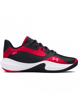 Buty do koszykówki uniseks Under Armour UA Lockdown 7 Low - czarne ze sklepu Sportstylestory.com w kategorii Buty sportowe męskie - zdjęcie 174036140