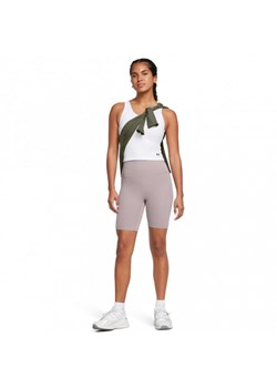 Damskie kolarki treningowe Under Armour Meridian Bike Short 7in - beżowe ze sklepu Sportstylestory.com w kategorii Szorty - zdjęcie 174036171