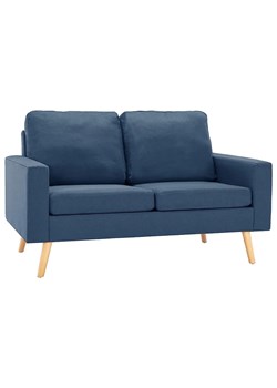 2-osobowa niebieska sofa - Muria 2Q ze sklepu Edinos.pl w kategorii Sofy i kanapy - zdjęcie 174036612
