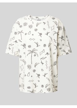 T-shirt z wzorem na całej powierzchni ze sklepu Peek&Cloppenburg  w kategorii Bluzki damskie - zdjęcie 174037001