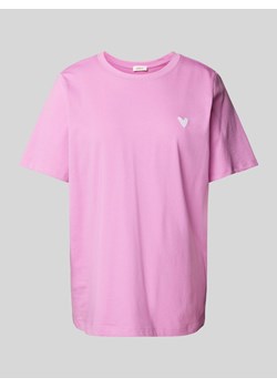T-shirt z wyhaftowanym motywem model ‘Heart’ ze sklepu Peek&Cloppenburg  w kategorii Bluzki damskie - zdjęcie 174037011