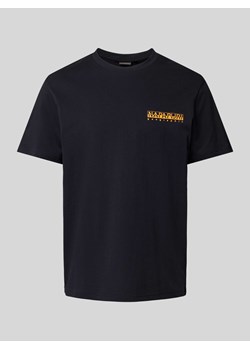 T-shirt z nadrukiem z logo ze sklepu Peek&Cloppenburg  w kategorii T-shirty męskie - zdjęcie 174037314