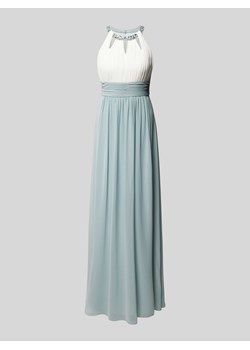 Sukienka wieczorowa obszyta ozdobnymi kamieniami ze sklepu Peek&Cloppenburg  w kategorii Sukienki - zdjęcie 174037343