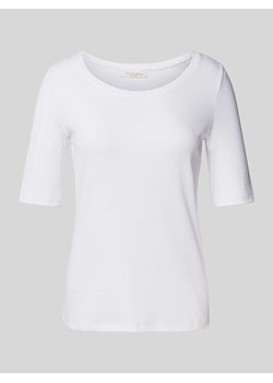 T-shirt z efektem prążkowania ze sklepu Peek&Cloppenburg  w kategorii Bluzki damskie - zdjęcie 174037403