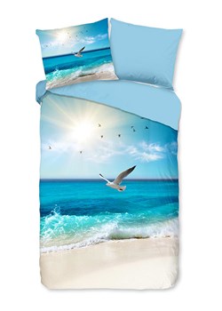 Good Morning Komplet pościeli "Sealife" w kolorze błękitnym ze sklepu Limango Polska w kategorii Pościele - zdjęcie 174038094