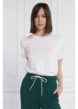 Calvin Klein T-shirt SMOOTH COTTON | Regular Fit ze sklepu Gomez Fashion Store w kategorii Bluzki damskie - zdjęcie 174039020