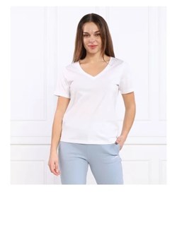 Calvin Klein T-shirt | Regular Fit ze sklepu Gomez Fashion Store w kategorii Bluzki damskie - zdjęcie 174039021