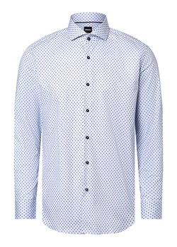 BOSS Koszula męska - H-Hank-spread_C5-233 - Łatwe prasowanie Mężczyźni Slim Fit Bawełna jasnoniebieski wzorzysty ze sklepu vangraaf w kategorii Koszule męskie - zdjęcie 174039702