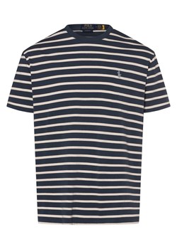 Polo Ralph Lauren T-shirt - klasyczny krój Mężczyźni Bawełna granatowy w paski ze sklepu vangraaf w kategorii T-shirty męskie - zdjęcie 174039714
