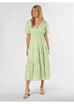 Marie Lund Sukienka damska Kobiety Bawełna zielony wzorzysty ze sklepu vangraaf w kategorii Sukienki - zdjęcie 174039720