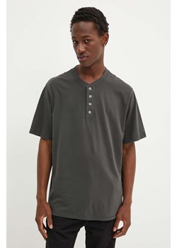 Levi&apos;s polo bawełniane kolor szary wzorzysty A7198 ze sklepu ANSWEAR.com w kategorii T-shirty męskie - zdjęcie 174041262