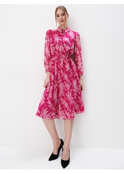 Mohito - Koszulowa sukienka midi - fioletowy ze sklepu Mohito w kategorii Sukienki - zdjęcie 174041673