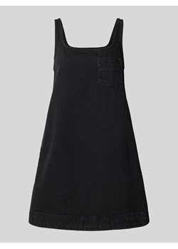 Sukienka jeansowa z prostokątnym dekoltem ze sklepu Peek&Cloppenburg  w kategorii Sukienki - zdjęcie 174045582