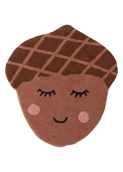 OYOY mini Dywan &quot;Acorn&quot; w kolorze jasnobrązowym - 90 x 90 cm ze sklepu Limango Polska w kategorii Tekstylia dziecięce - zdjęcie 174048160