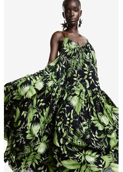 H & M - Trapezowa sukienka maxi - Zielony ze sklepu H&M w kategorii Sukienki - zdjęcie 174048934