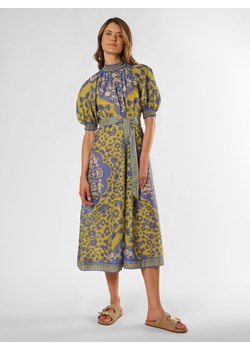Marie Lund Sukienka damska Kobiety Bawełna kiwi wzorzysty ze sklepu vangraaf w kategorii Sukienki - zdjęcie 174050350