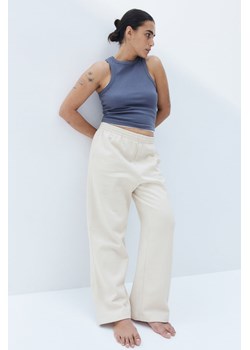 H & M - Spodnie dresowe - Beżowy ze sklepu H&M w kategorii Spodnie damskie - zdjęcie 174052020