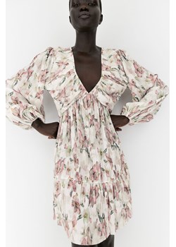 H & M - Plisowana sukienka - Różowy ze sklepu H&M w kategorii Sukienki - zdjęcie 174052071