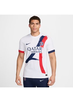 Męska koszulka piłkarska Nike Dri-FIT ADV Authentic Paris Saint-Germain Match 2024/25 (wersja wyjazdowa) - Biel ze sklepu Nike poland w kategorii T-shirty męskie - zdjęcie 174052170